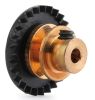 NSR, Kronzahnrad 27z (mit Bronze-Nabe)