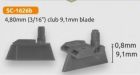 Scaleauto, Leitkiel Ø4.8mm (Tiefe 9.1mm), 2 Stk., SC-1626B
